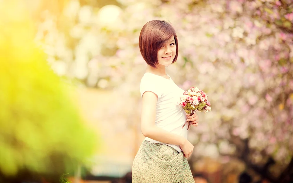 Spring girl