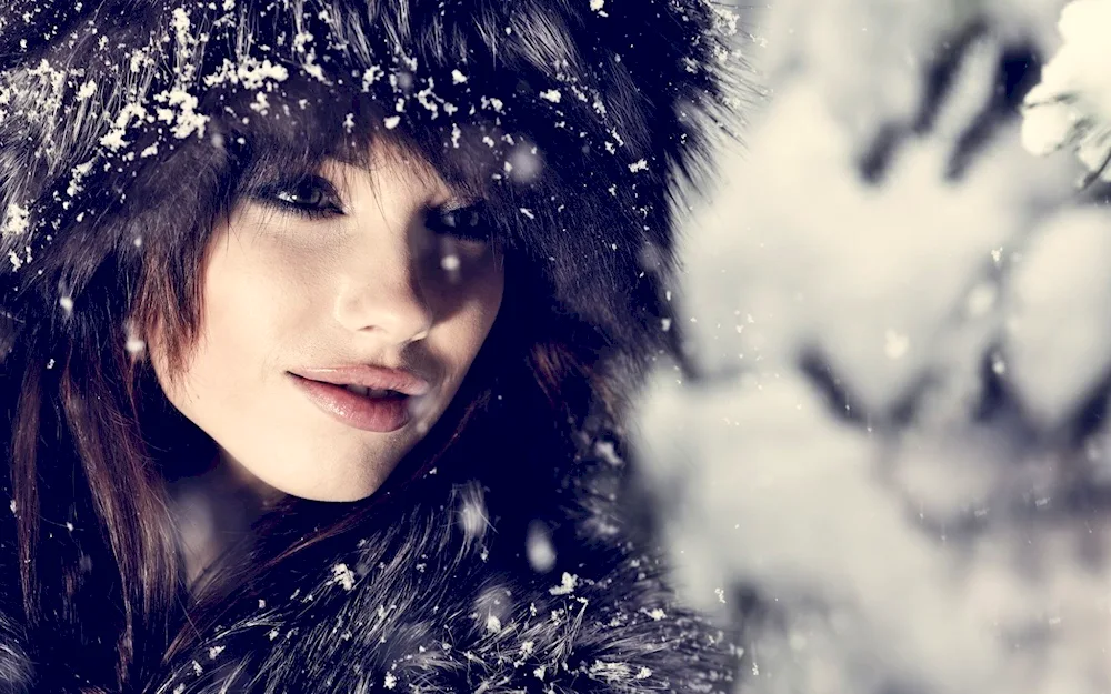 Girl winter