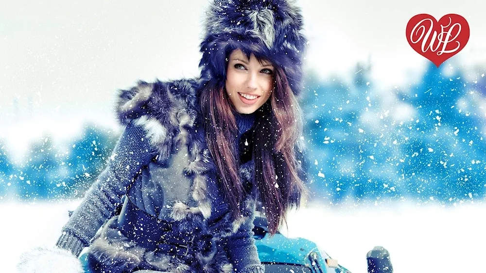 Girl in winter