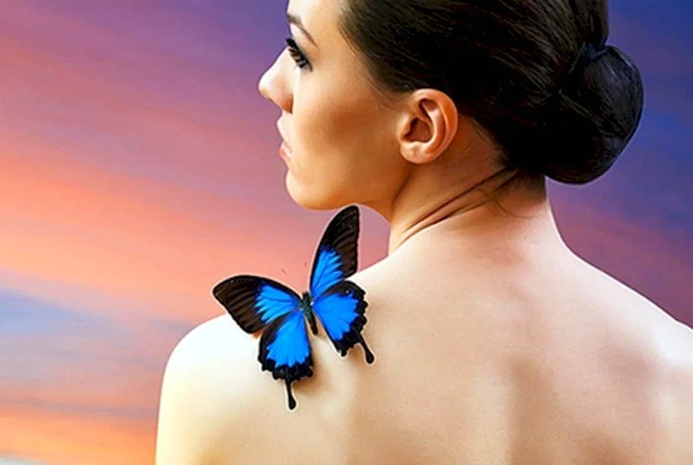 Butterfly girl