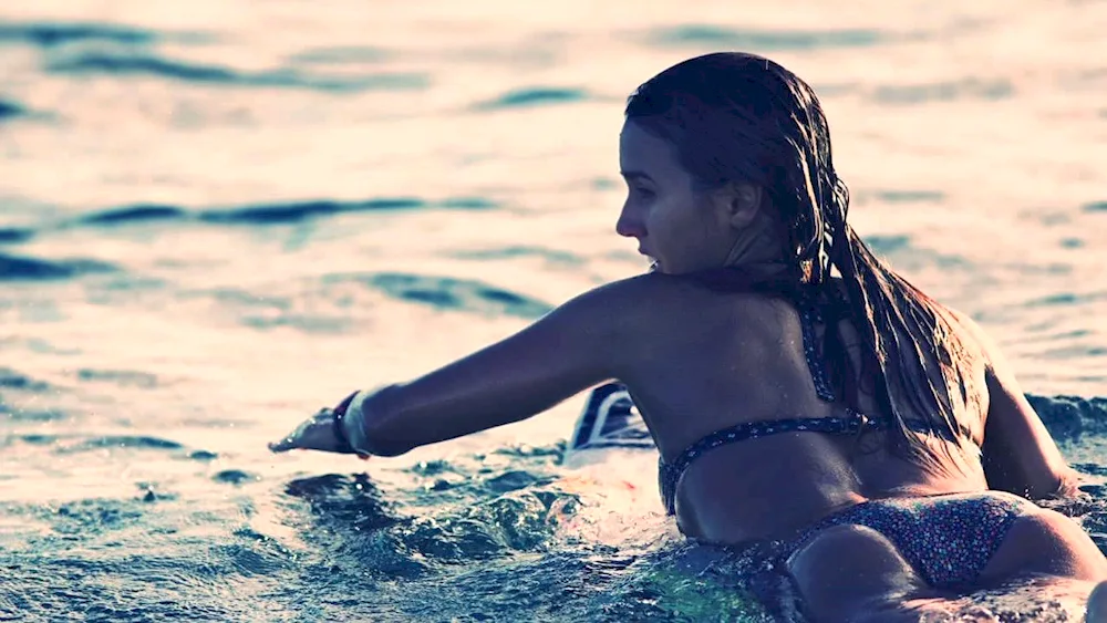 Girl in water