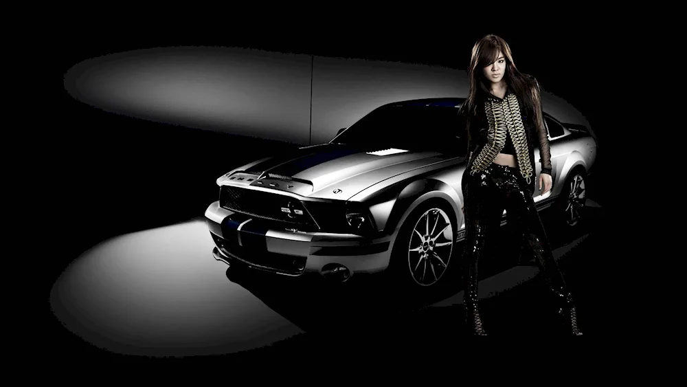 Girls and cars