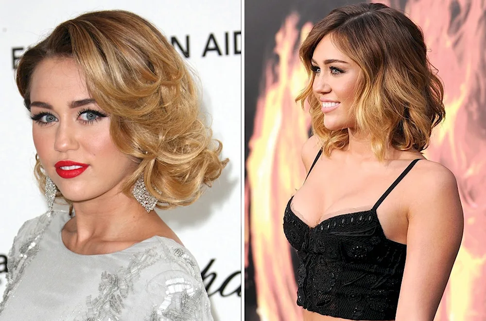 Dianna Agron kare curls