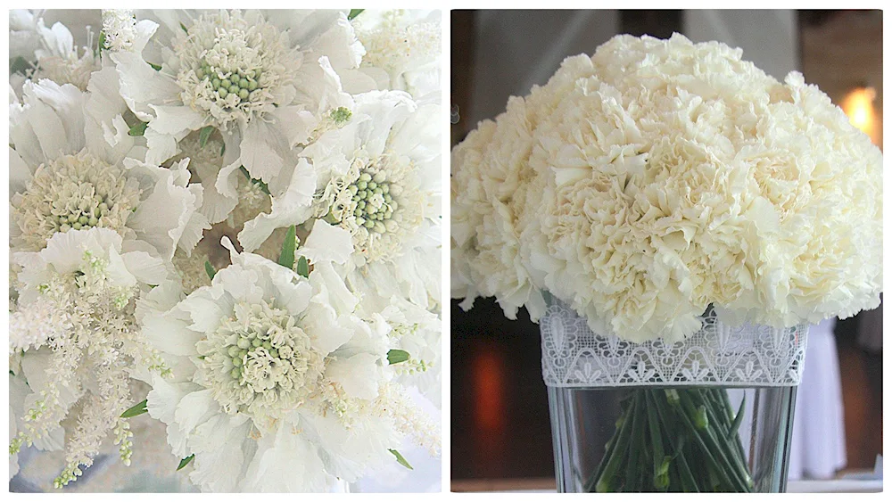 Dianthus Wedding Bouquet