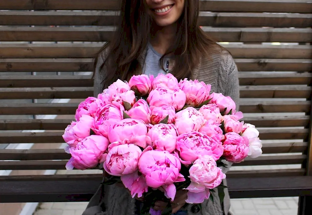 Peony cornishinal bouquet