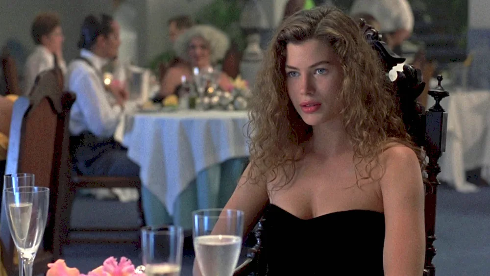 Carrie Otis as a young woman