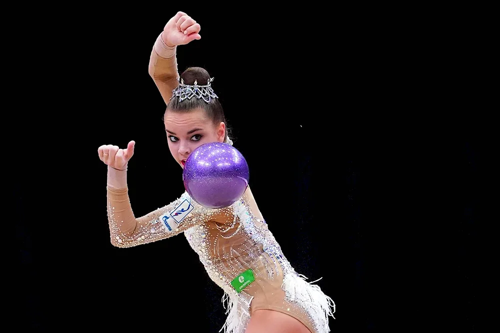 Gymnast Dina Averina 2021