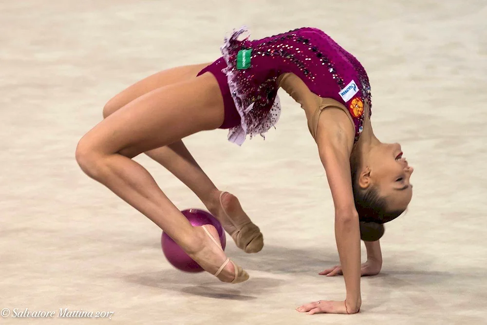 Gymnast Dina Averina 2021