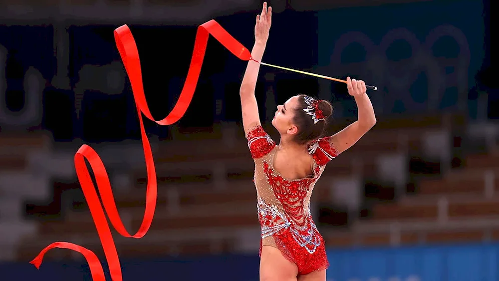 Gymnast Dina Averina 2021