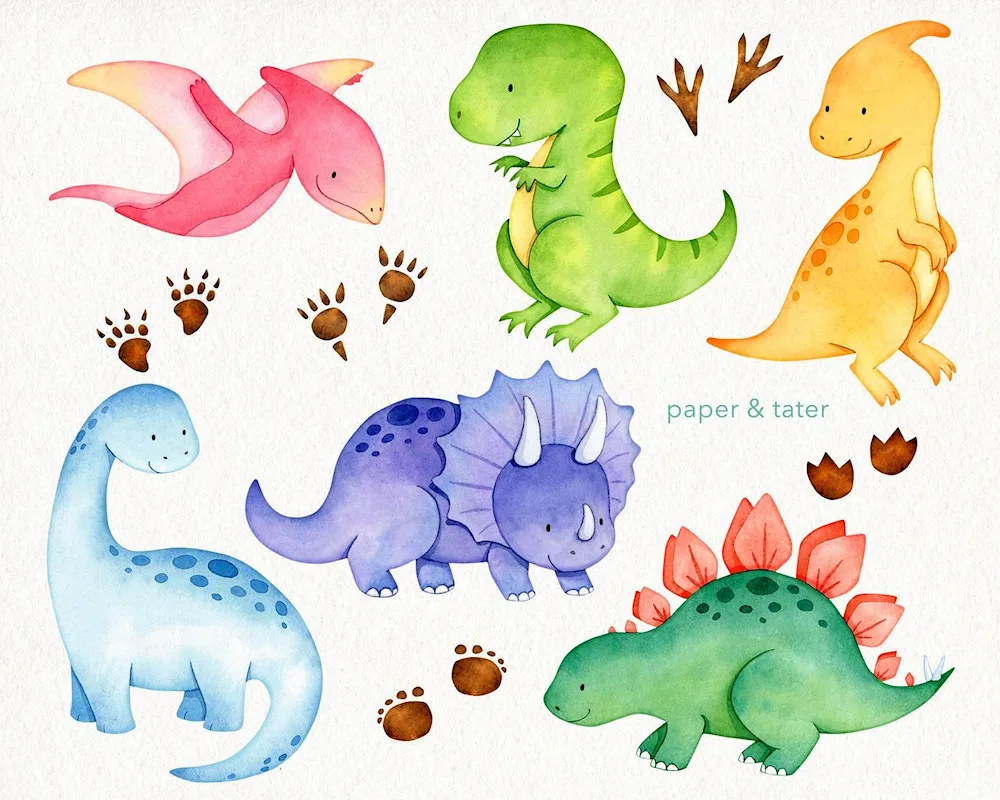 Dinosaur drawing