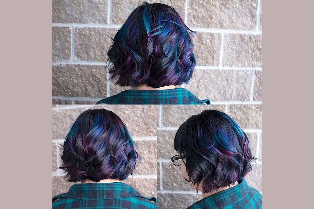 Dip Dye for short hair