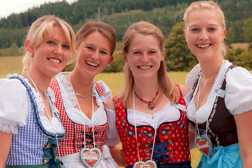 Dirndl national German costume