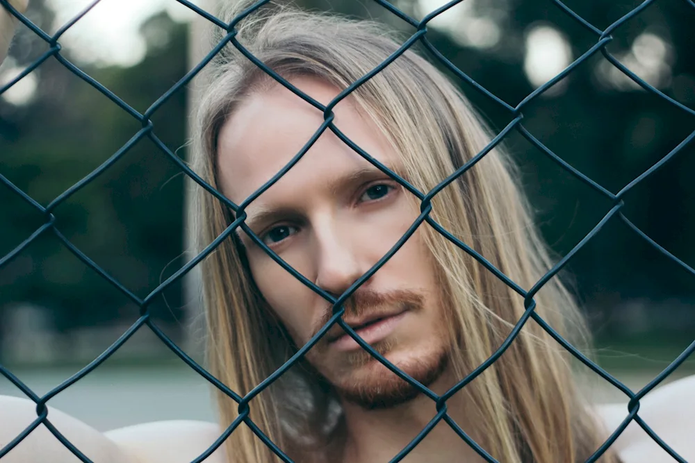 Long-haired British blond