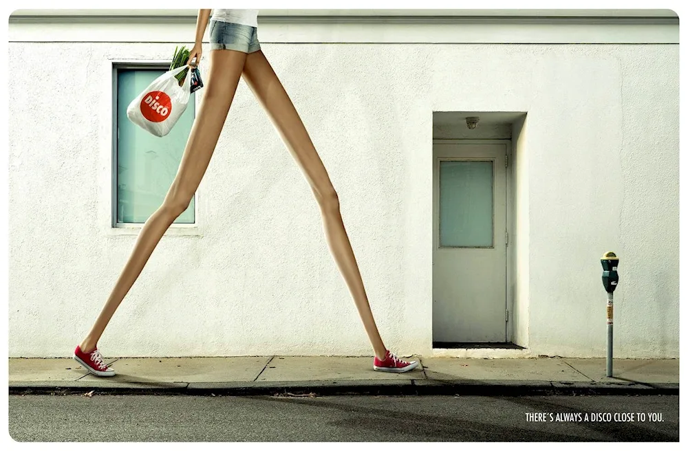 Longest legs. legs