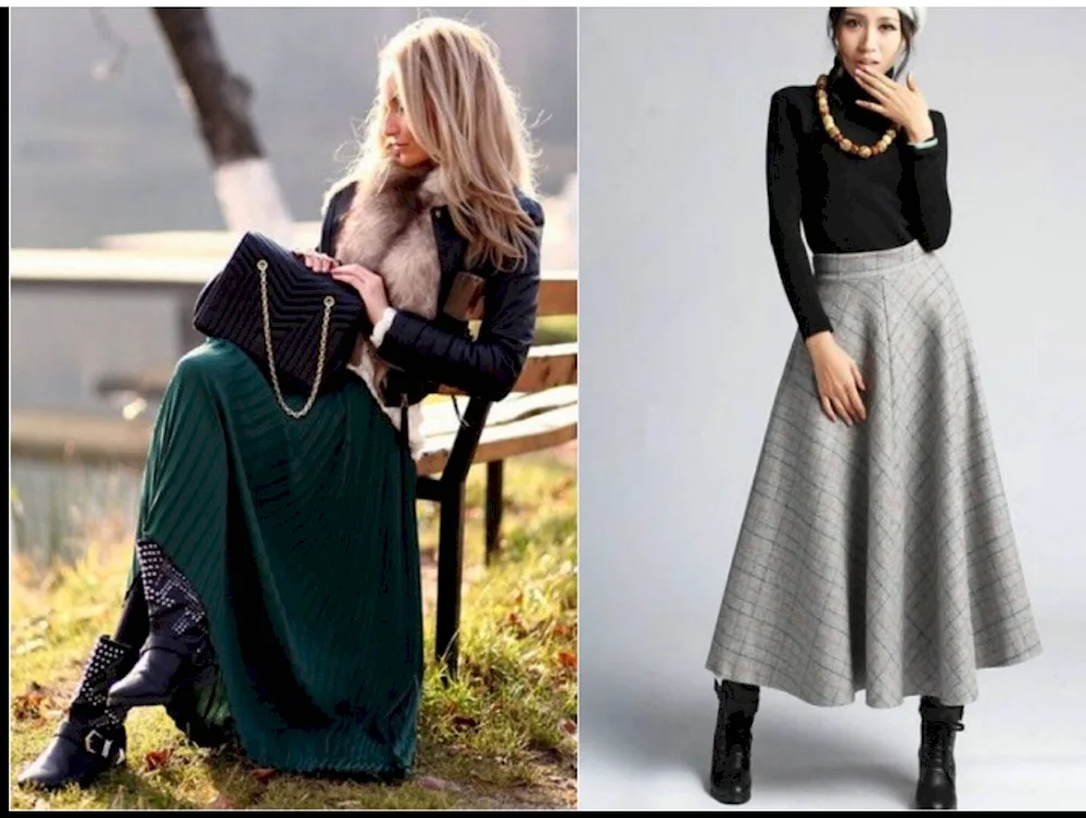 Maxi skirt