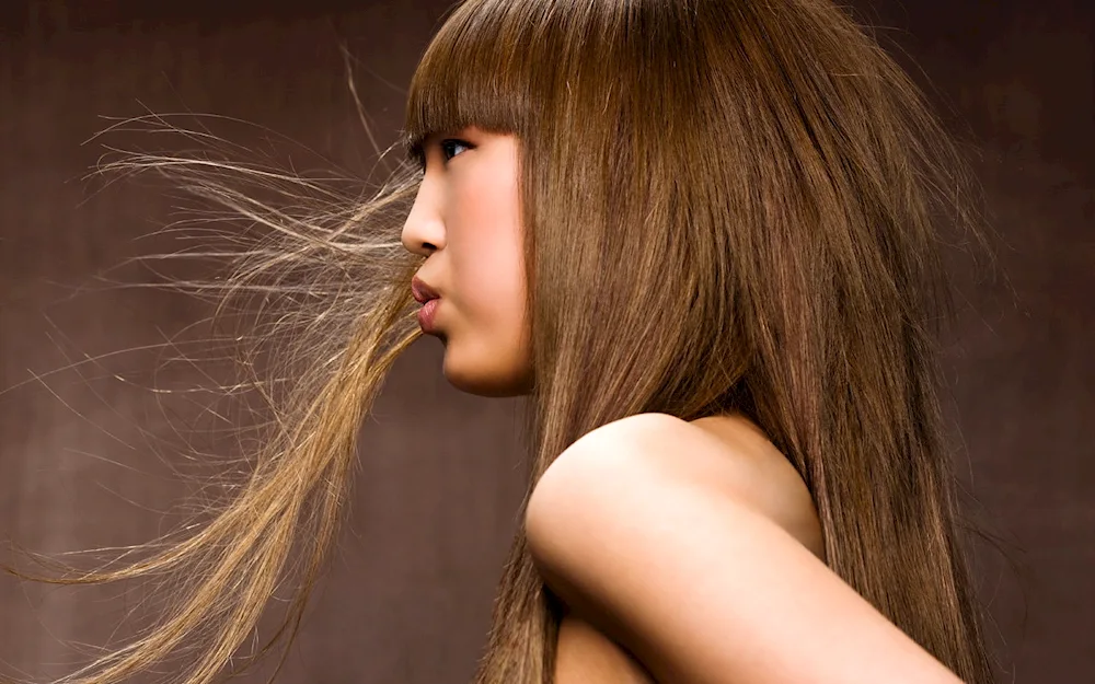 Straight hair