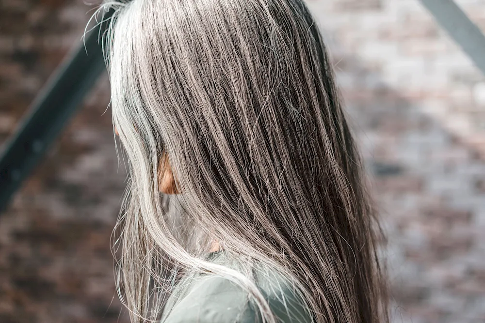 Grey hair