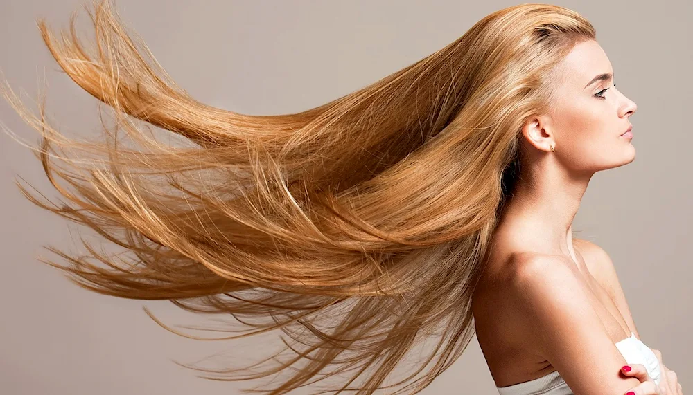 Long fine hair