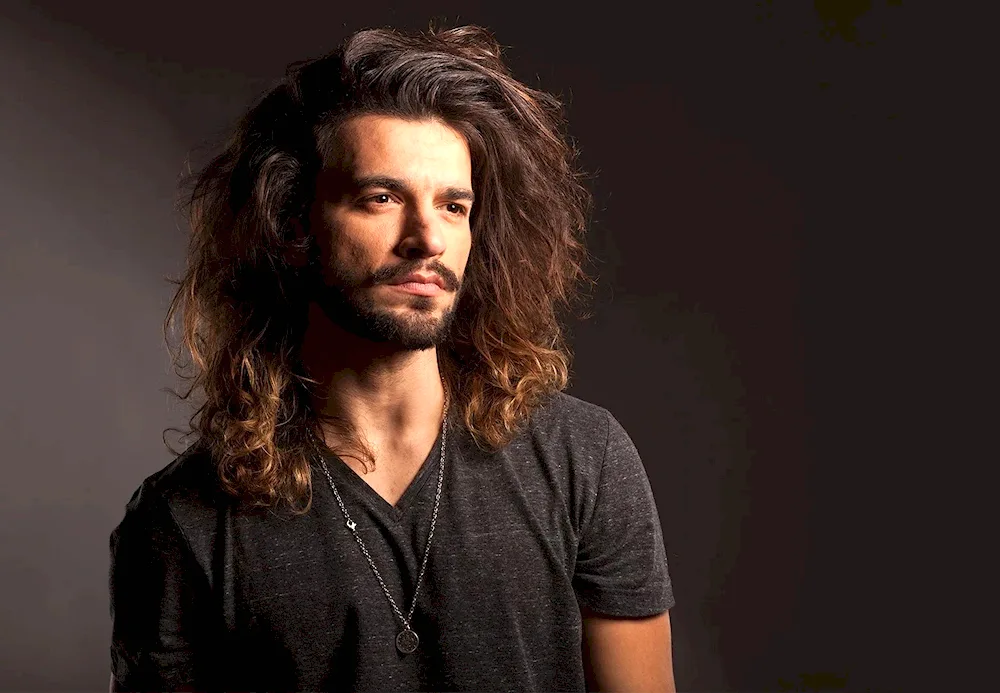 Long hair for men