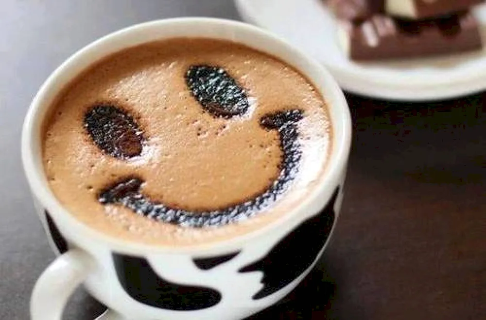 Cup of coffee on the table