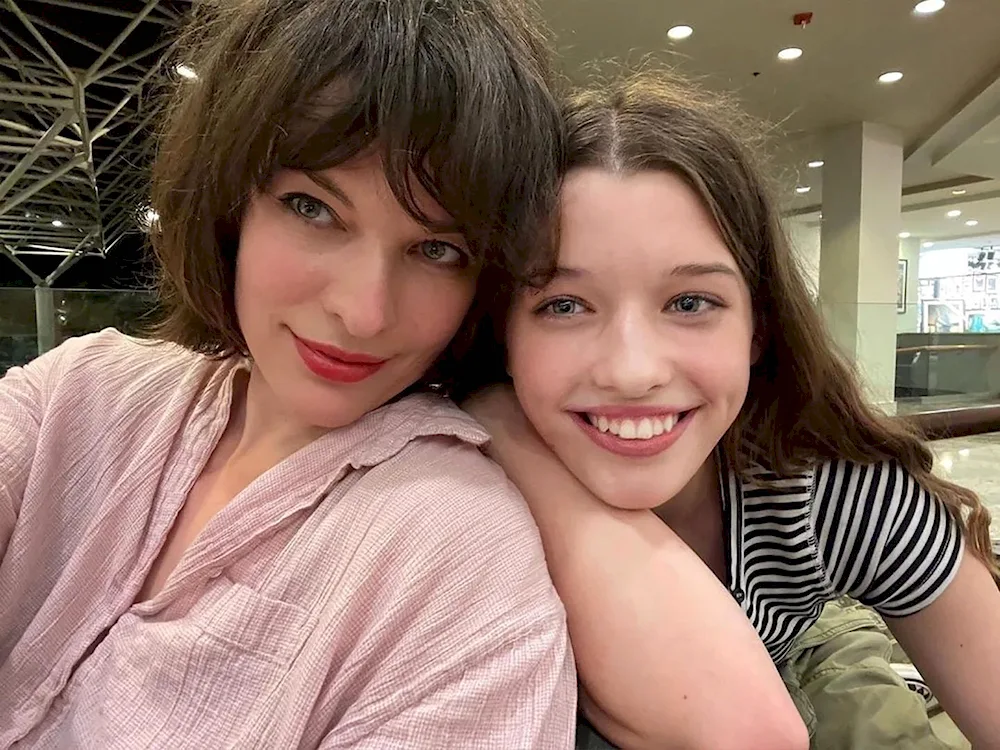 Milla Jovovich daughter 2022