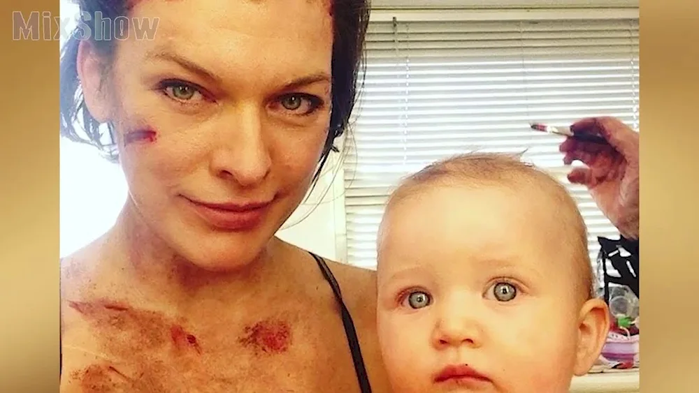 Milla Jovovich's daughter