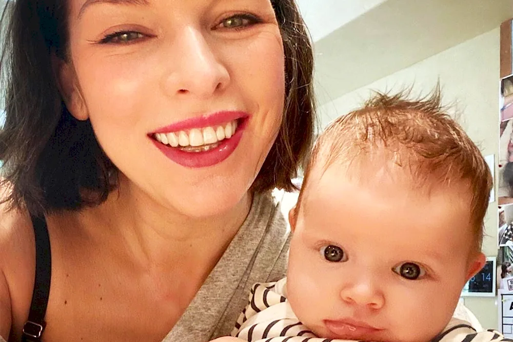 Milla Jovovich's daughter