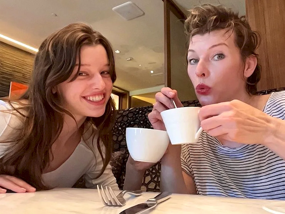 Milla Jovovich daughter