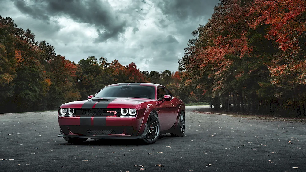 Dodge Challenger Hellcat 4k