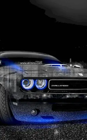 Dodge Challenger 4k