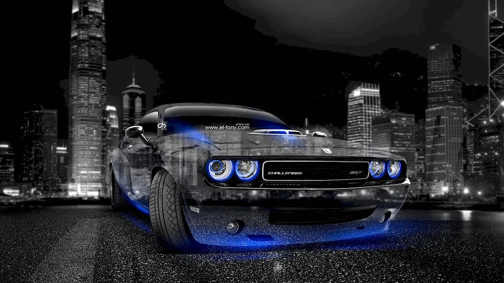 Dodge Challenger 4k