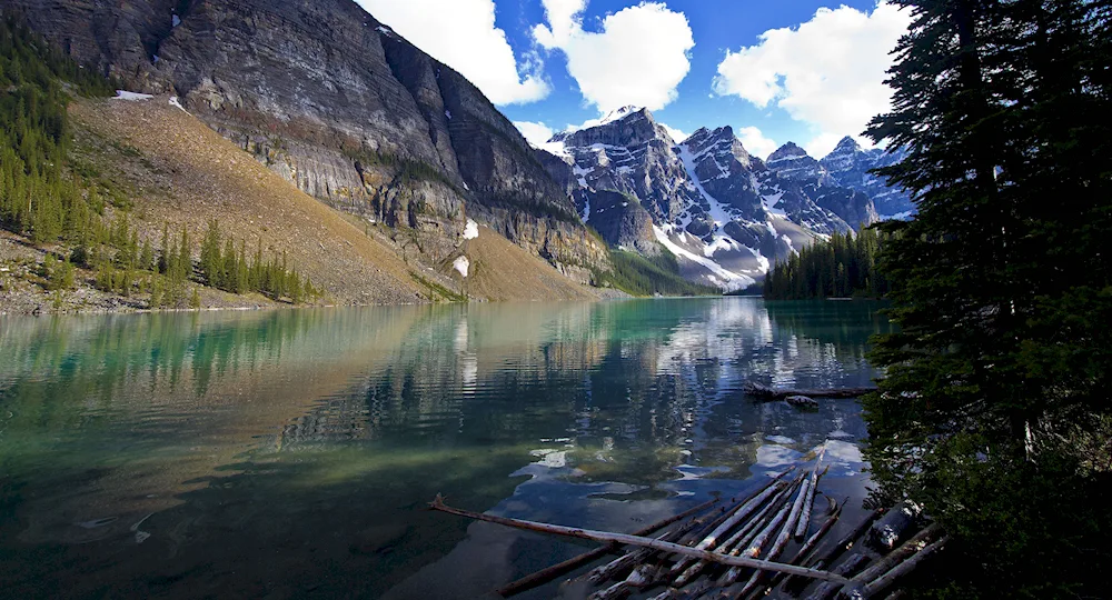 Valley of Ten Peaks Moraine Lake Alberta Canada