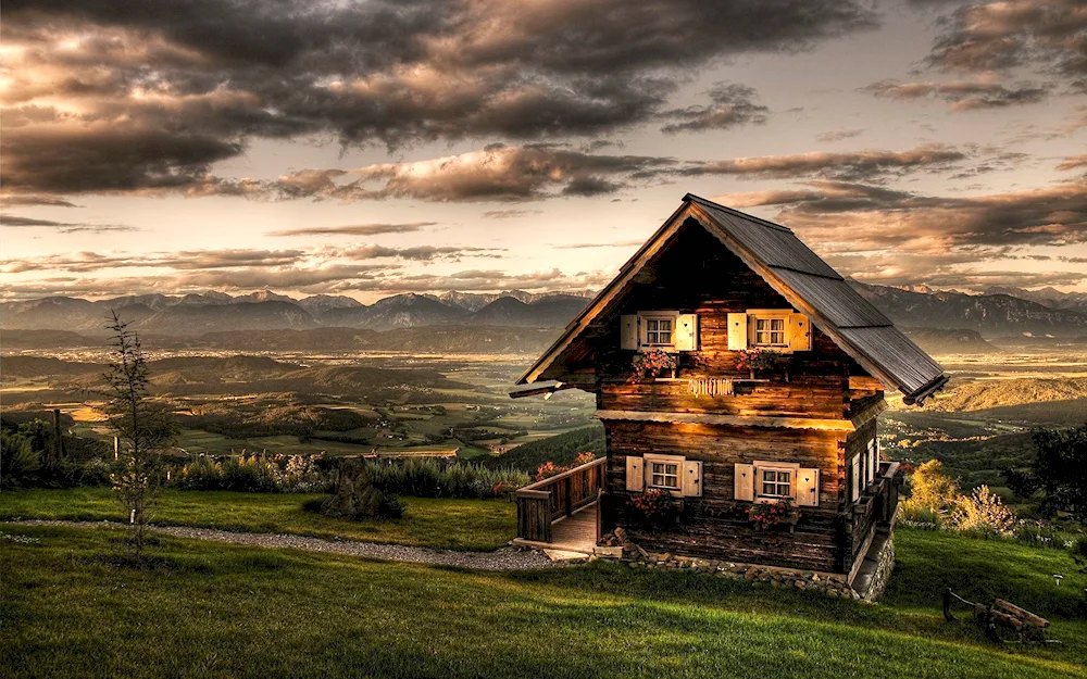 House in the mountains