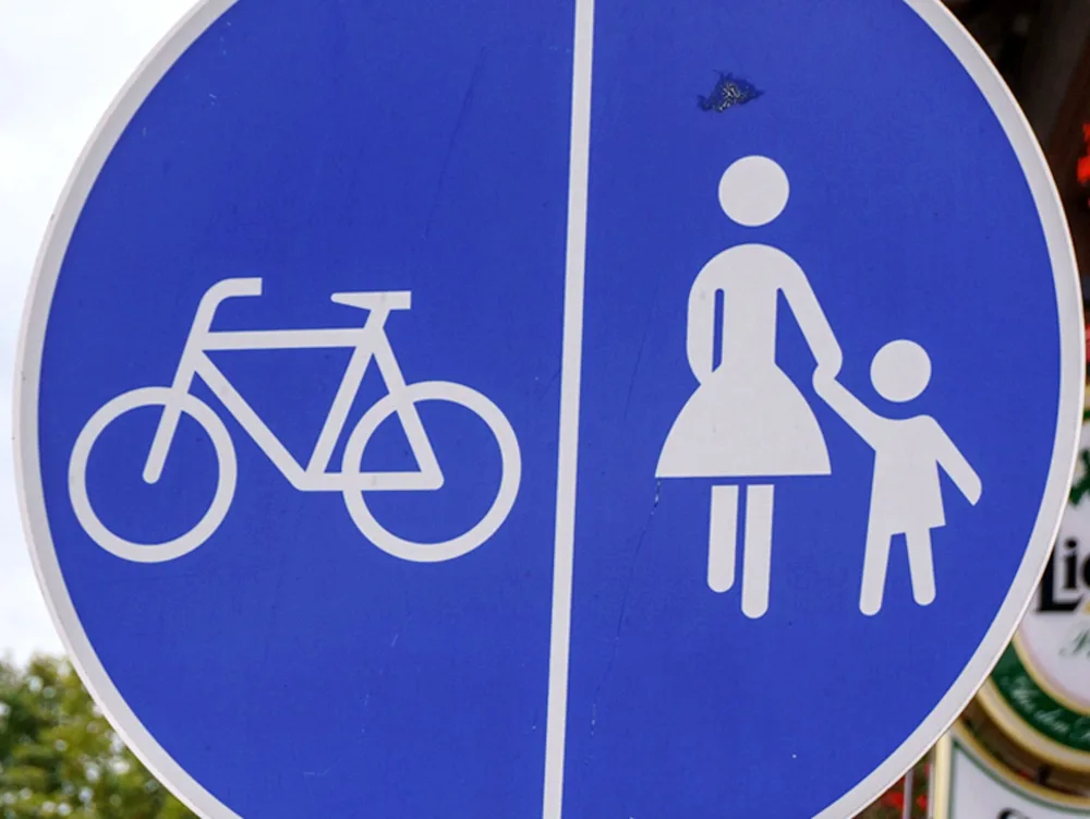 Bike lane for children