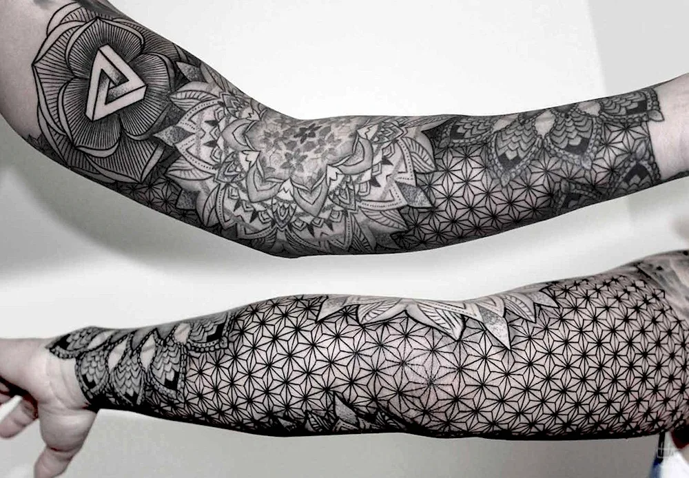 Dotwork style