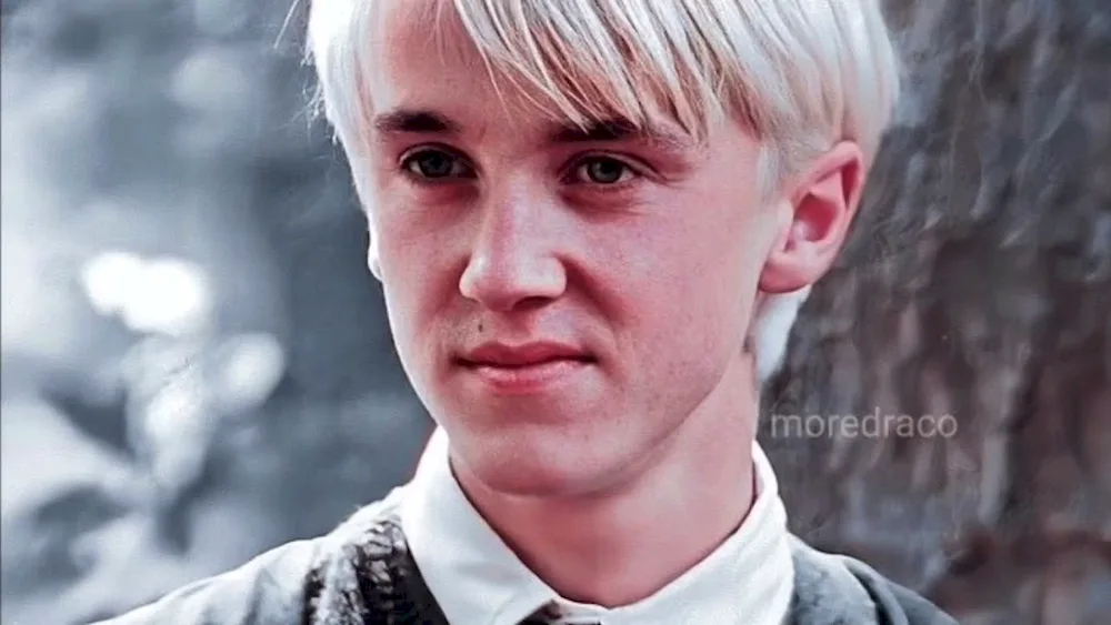 Draco Malfoy is crying