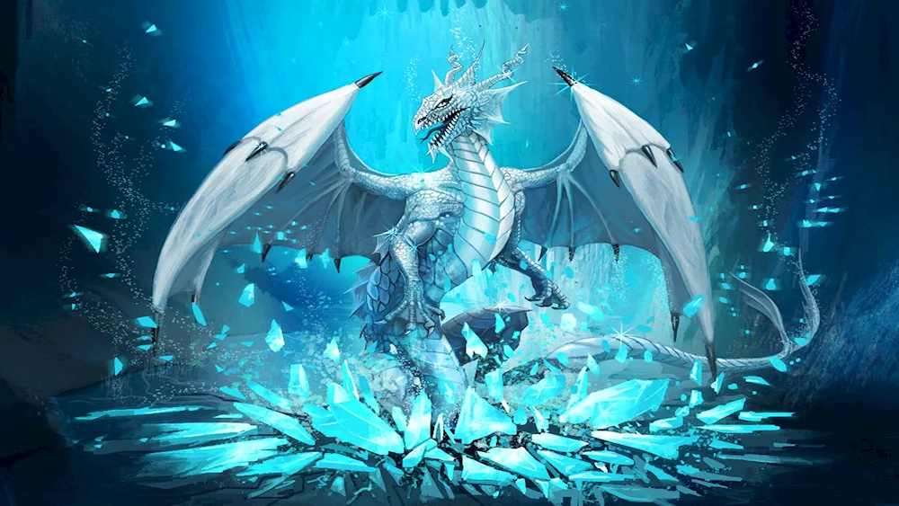 Ice dragon Draco occidentalis maritimus