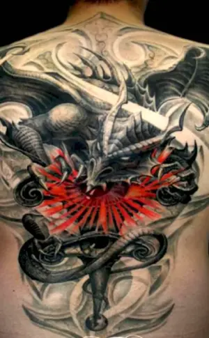 dragon tattoo
