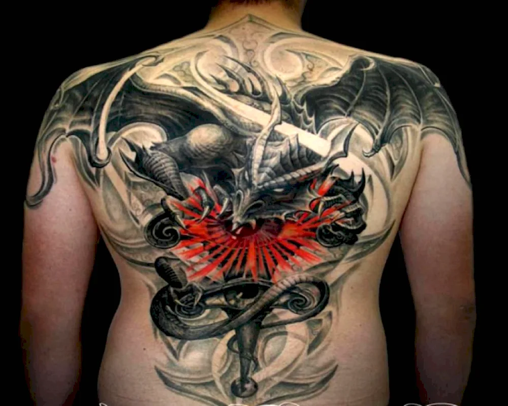 dragon tattoo