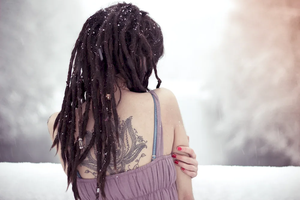 Braiding de dreadlocks