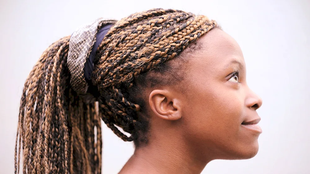 Dreadlock braids African French Senegalese