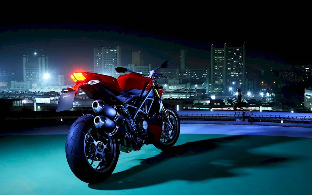 Ducati motorbike city