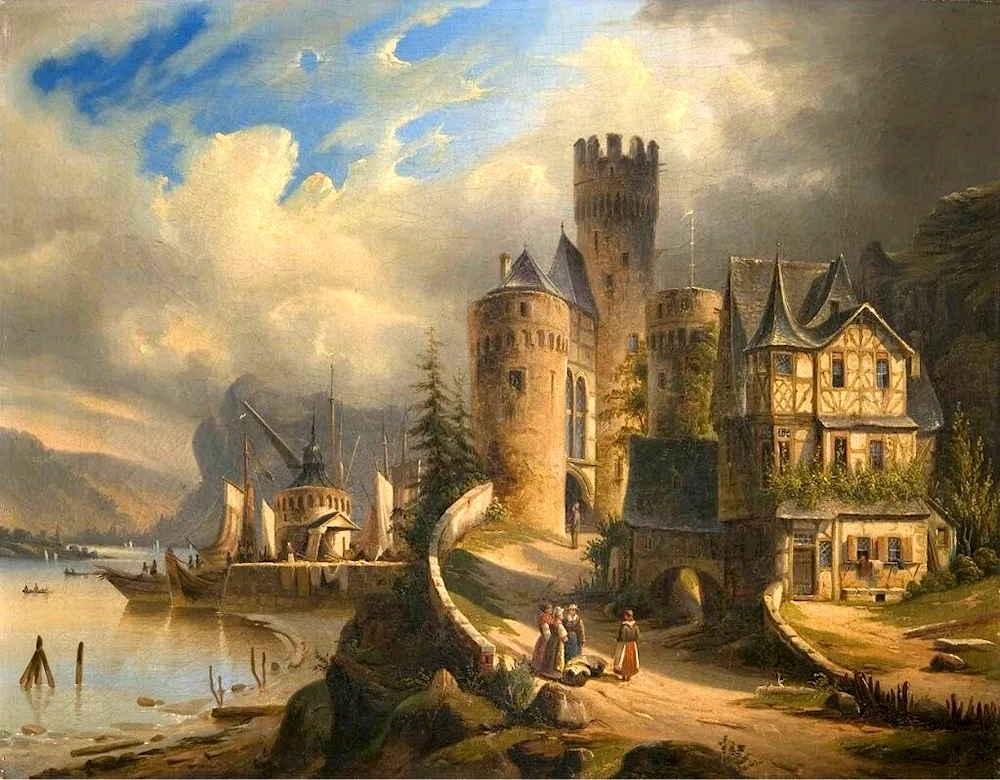 Karl Friedrich Lessing castle