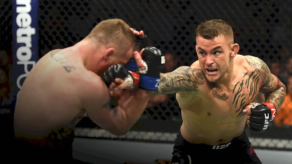 Dustin Poirier Conor MACGREGOR fight