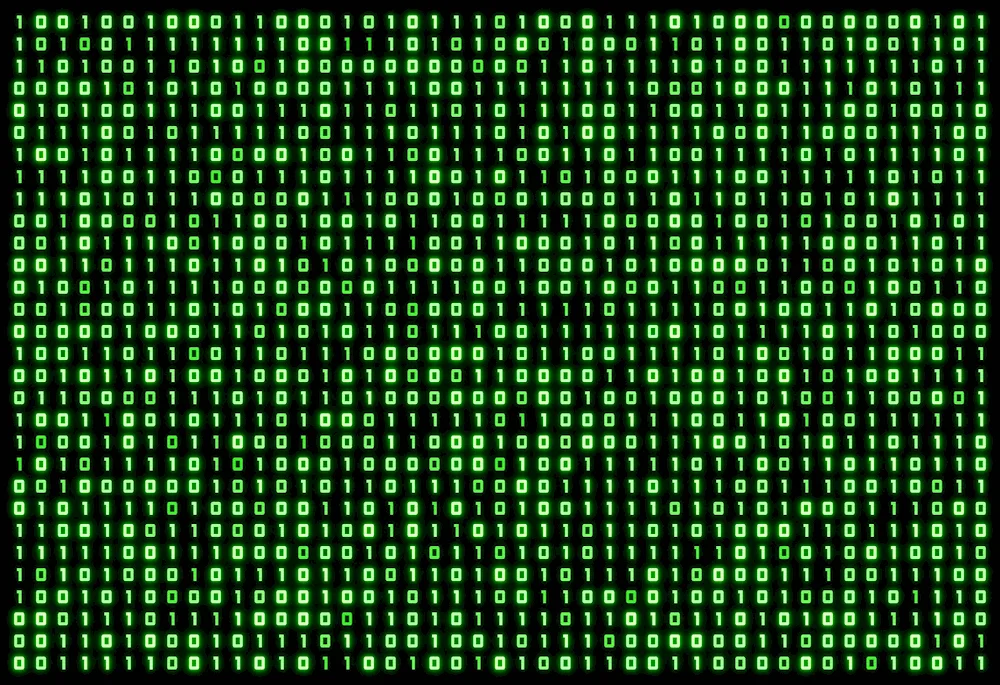 Binary code PNG