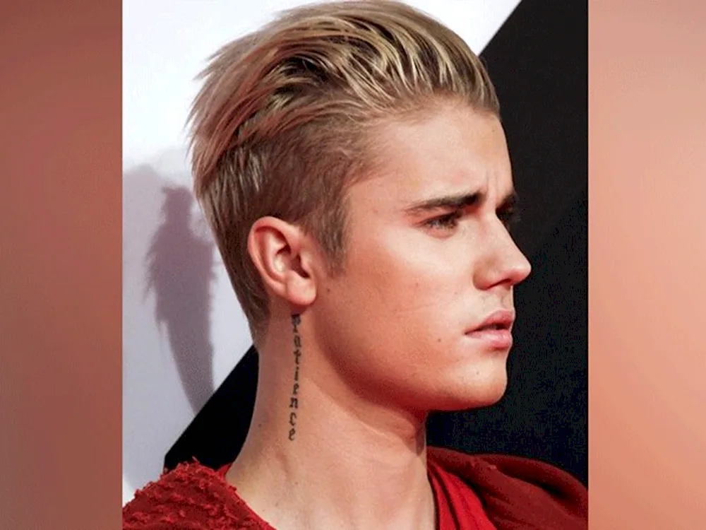 Justin Bieber hairstyle