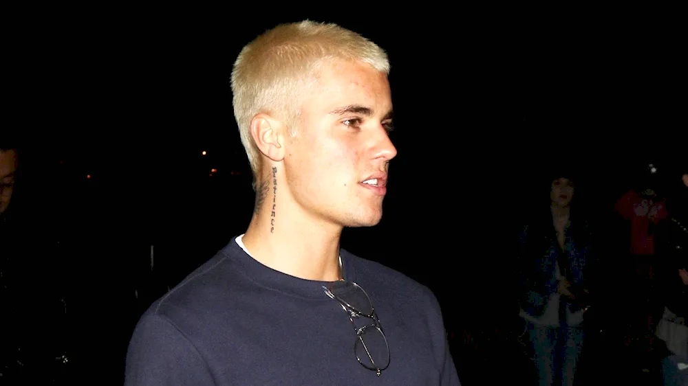 Justin Bieber's hairstyle 2018