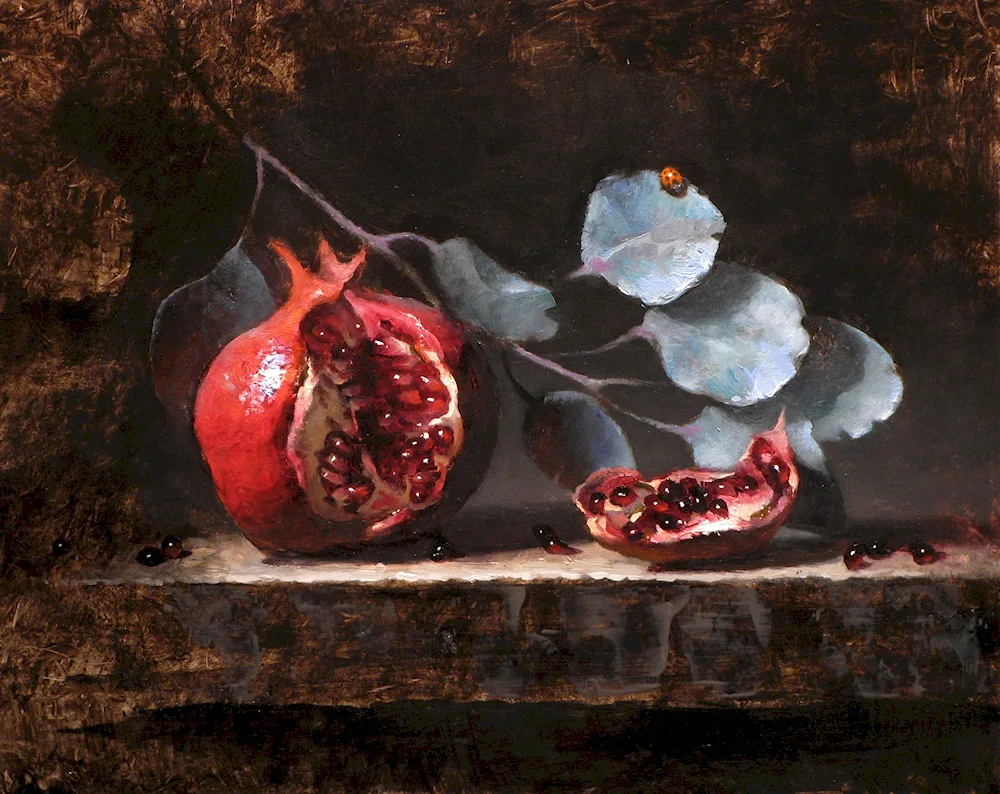 Jeff Legg still life pomegranate