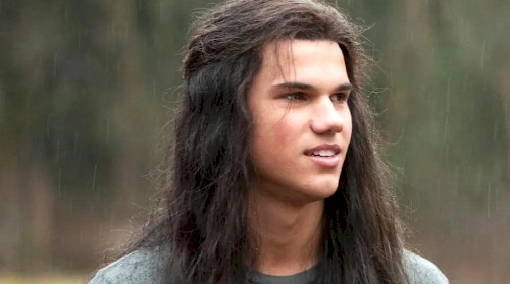 Jacob Black with long hair