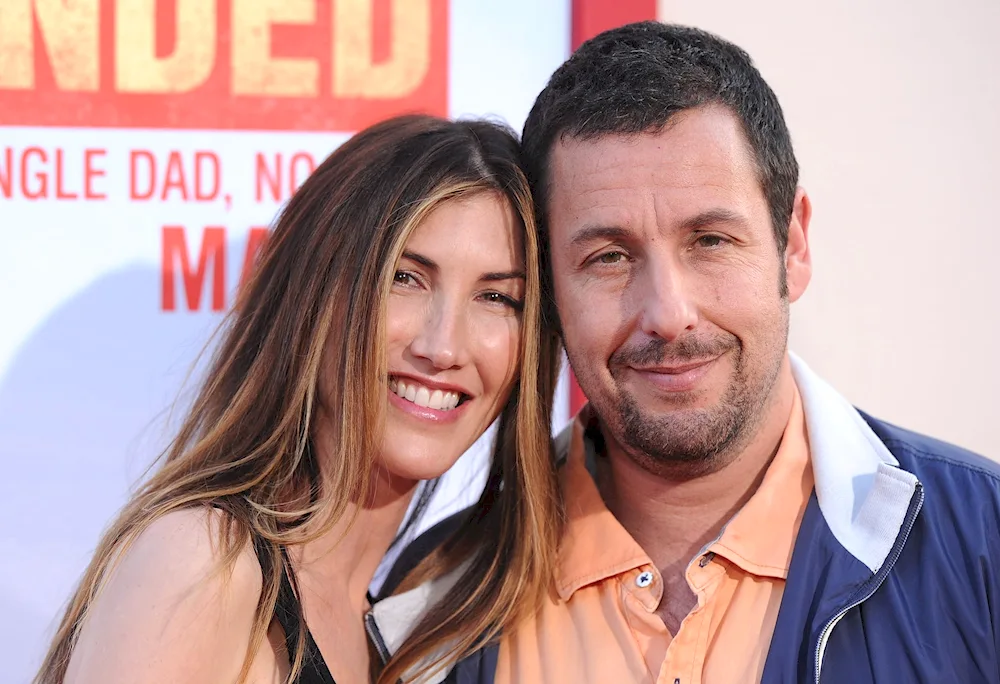 Jackie Sandler. and adam sandler